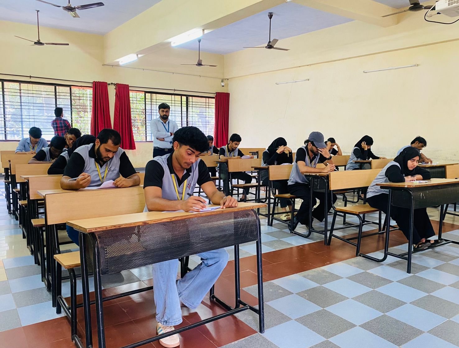 Aptitude Test Organized by Placement Cell for Final Year Students